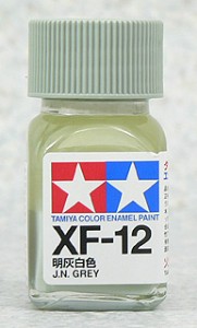TAMIYA 琺瑯系油性漆 10ml 明灰白色 日本軍機